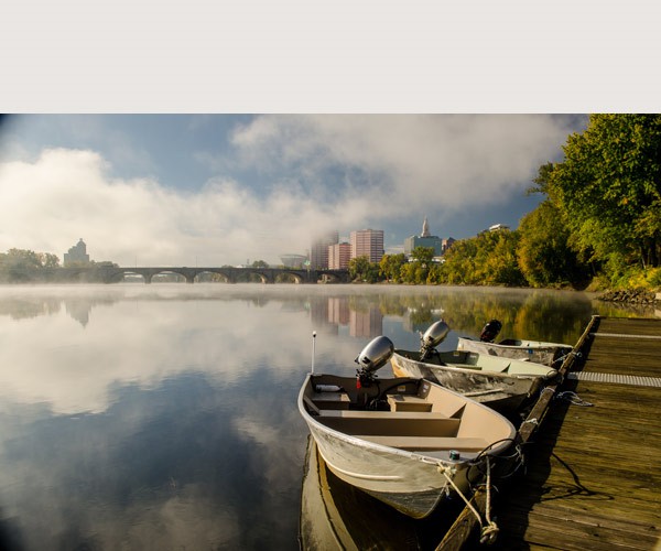 Morning on the Connecticut Riverfront