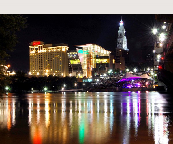 Riverfront at Night